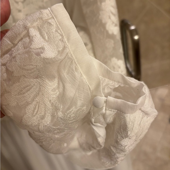 NWOT J.Peterman White Lace Dress - Picture 6 of 10